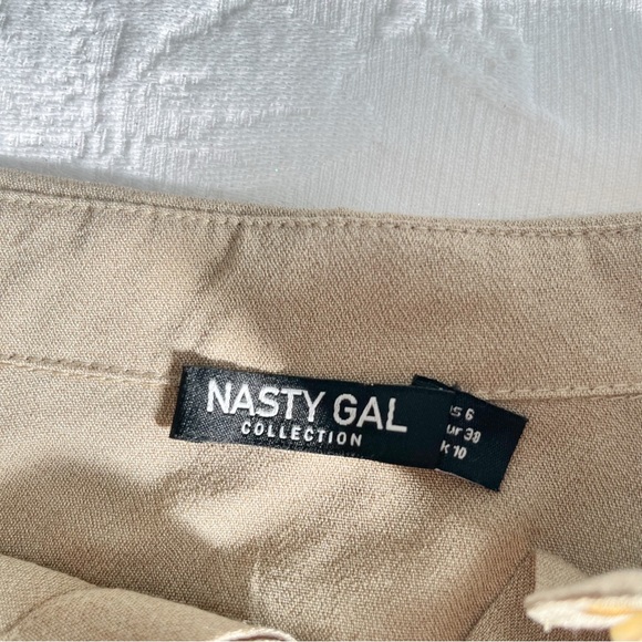 NWOT Nasty Gal Long Sleeve Button Down Maxi Dress - Picture 7 of 7